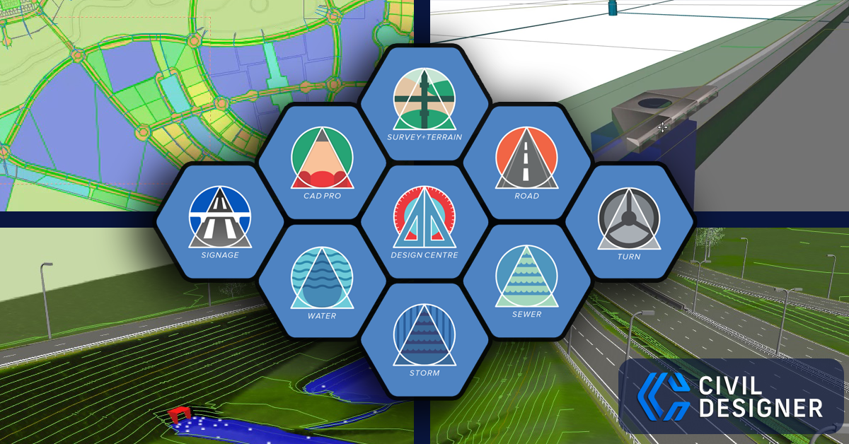 Civil Designer modules